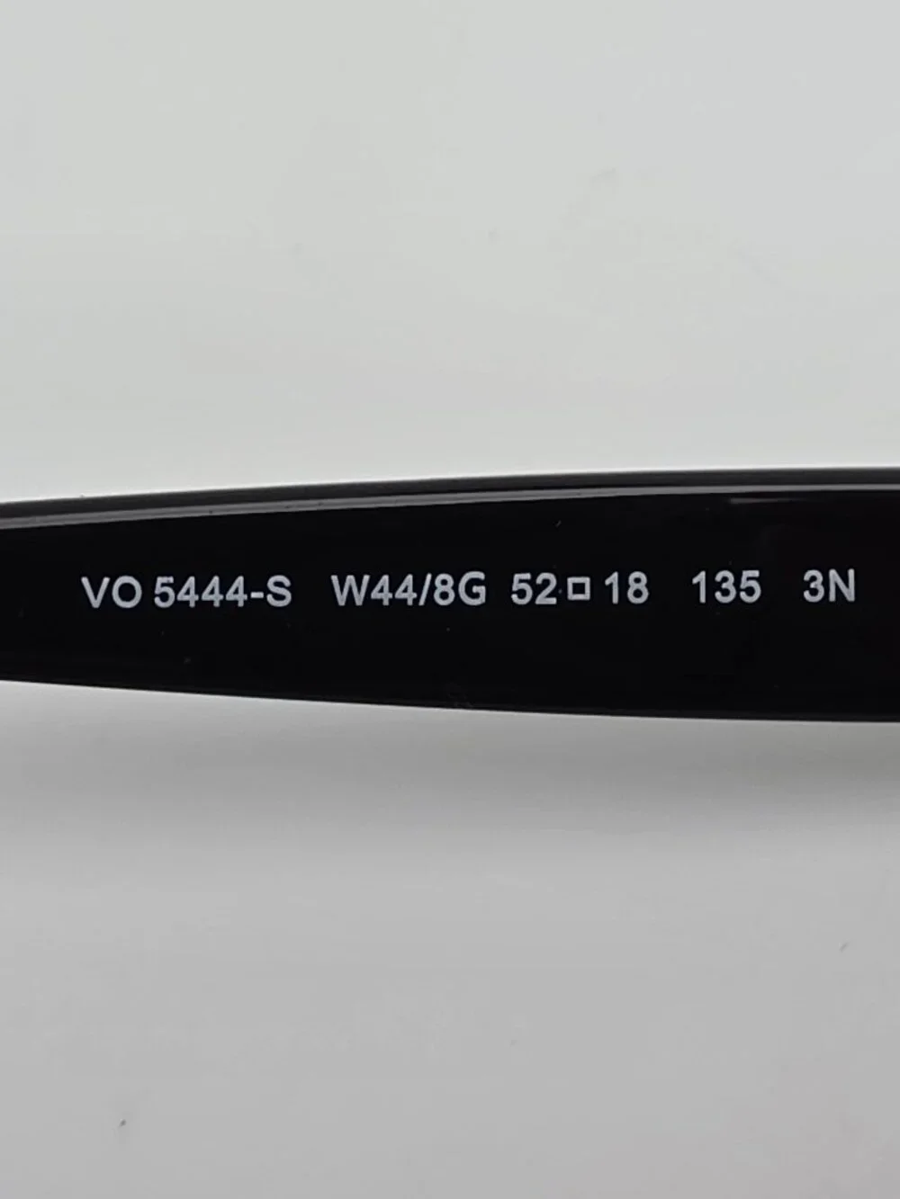 Vogue x Hailey Bieber VO5444-S W44/8G Black Sunglasses Frame w/ Case 52-18-135